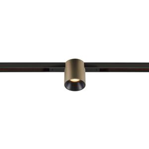 SLV FIXT-IT!, 48V, DALI, spot rail encastré, rond, 3000K, 6,6W, 36°, bronze/noir - Lampes avec adaptateur triphasé 48V - Publicité SLV FIXT-IT!, 48V, DALI, spot rail encastré, rond, 3000K, 6,6W, 36°, bronze/noir - Lampes avec adaptateur triphasé 48V - Publicité