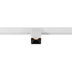 SLV FIXT-IT!, 48V, DALI, spot rail saillie, carré 2700K, 6,6W, 36°, blanc/noir - Lampes avec adaptateur triphasé 48V - Publicité SLV FIXT-IT!, 48V, DALI, spot rail saillie, carré 2700K, 6,6W, 36°, blanc/noir - Lampes avec adaptateur triphasé 48V - Publicité