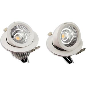 ISOLED DL LED gamme magasin, col blc, 35W, blanc neutre - Spot de plafond - Publicité ISOLED DL LED gamme magasin, col blc, 35W, blanc neutre - Spot de plafond - Publicité