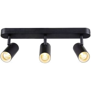 SLV NOBLO®, plafonnier et applique en saillie, triple, rond, 3000 K, 19 W, PHASE, 32°, noir - Lampes murales et de plafond - Publicité SLV NOBLO®, plafonnier et applique en saillie, triple, rond, 3000 K, 19 W, PHASE, 32°, noir - Lampes murales et de plafond - Publicité