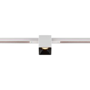 SLV FIXT-IT!, 48V, DALI, spot rail encastré, carré. 2000/3000K, 7,4W, 36°, blanc/noir - Lampes avec adaptateur triphasé 48V - Publicité SLV FIXT-IT!, 48V, DALI, spot rail encastré, carré. 2000/3000K, 7,4W, 36°, blanc/noir - Lampes avec adaptateur triphasé 48V - Publicité
