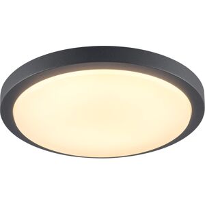 SLV AINOS, applique et plafonnier extérieur, anthracite, LED, 22W, 3000K, IP44, détecteur de - Lampes murales et de plafond - Publicité