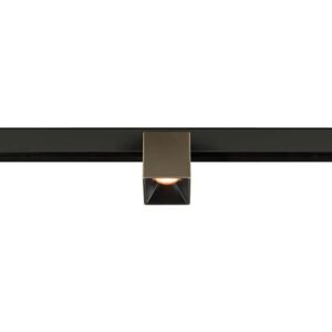 SLV FIXT-IT!, 48V, DALI, spot rail saillie, carré 2700K, 6,6W, 36°, bronze/noir - Lampes avec adaptateur triphasé 48V - Publicité SLV FIXT-IT!, 48V, DALI, spot rail saillie, carré 2700K, 6,6W, 36°, bronze/noir - Lampes avec adaptateur triphasé 48V - Publicité
