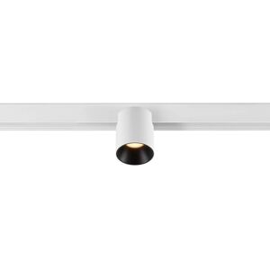 SLV FIXT-IT!, 48V, DALI, spot rail saillie, rond 3000K, 6,6W, 36°, blanc/noir - Lampes avec adaptateur triphasé 48V - Publicité SLV FIXT-IT!, 48V, DALI, spot rail saillie, rond 3000K, 6,6W, 36°, blanc/noir - Lampes avec adaptateur triphasé 48V - Publicité