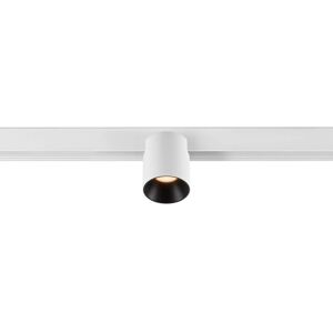 SLV FIXT-IT!, 48V, DALI, spot rail saillie, rond 2700K, 6,6W, 36°, blanc/noir - Lampes avec adaptateur triphasé 48V - Publicité SLV FIXT-IT!, 48V, DALI, spot rail saillie, rond 2700K, 6,6W, 36°, blanc/noir - Lampes avec adaptateur triphasé 48V - Publicité
