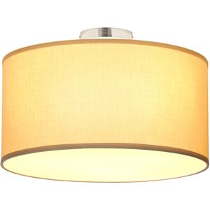 Plafonnier Rond Beige SLV No. 155373 - E27 Max 3x60W - Publicité Plafonnier Rond Beige SLV No. 155373 - E27 Max 3x60W - Publicité