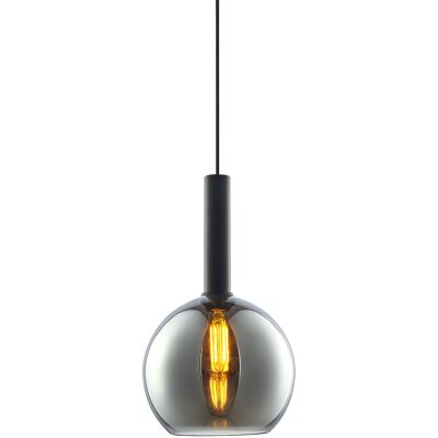 Suspension ISOLED - Verre fumé, 25cm, 50-300cm, E27 - Publicité Suspension ISOLED - Verre fumé, 25cm, 50-300cm, E27 - Publicité