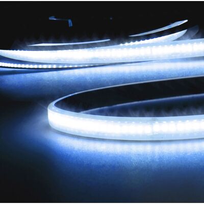 Ruban LED linéaire CRI9B - 48V IP68 Bleu - 5m - Publicité Ruban LED linéaire CRI9B - 48V IP68 Bleu - 5m - Publicité