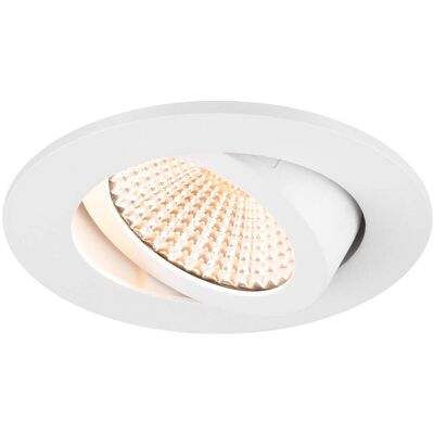 SLV NEW TRIA® 68, encastré de plafond, 2700 K, 60°, IP 20, rond, blanc - Luminaires encastrés - Publicité SLV NEW TRIA® 68, encastré de plafond, 2700 K, 60°, IP 20, rond, blanc - Luminaires encastrés - Publicité