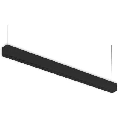 Suspension LED Noire ISOLED 120cm - 40W Température Variable - Publicité Suspension LED Noire ISOLED 120cm - 40W Température Variable - Publicité