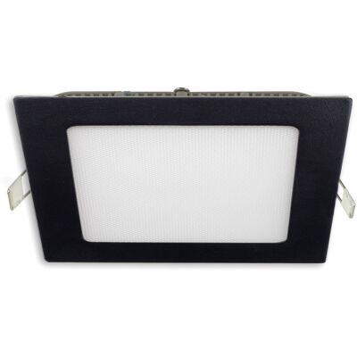ISOLED Downlight LED 18W Carré Noir Réglable - Éclairage Plafond - Publicité ISOLED Downlight LED 18W Carré Noir Réglable - Éclairage Plafond - Publicité