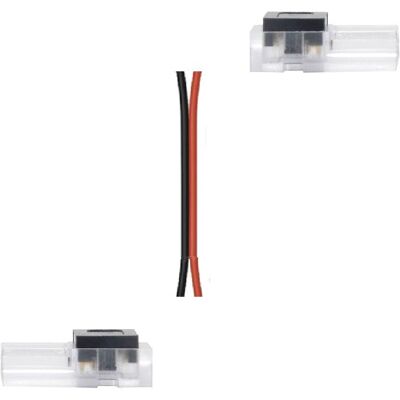 ISOLED Connecteur à clip avec câble pour ruban LED IP20 de 10 mm de largeur, distance de pas - Accessoires pour éclairage décoratif - Publicité ISOLED Connecteur à clip avec câble pour ruban LED IP20 de 10 mm de largeur, distance de pas - Accessoires pour éclairage décoratif - Publicité