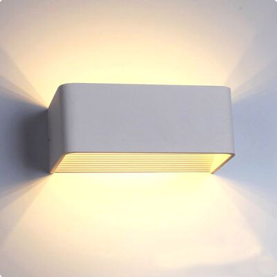 IsoLED 6W Applique Murale - Haut & Bas, IP40, Blanc Chaud - Publicité IsoLED 6W Applique Murale - Haut & Bas, IP40, Blanc Chaud - Publicité