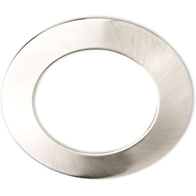 Couvercle en Aluminium Chrome Mat pour Spot encastré ISOLED - Accessoires d'Éclairage - Publicité Couvercle en Aluminium Chrome Mat pour Spot encastré ISOLED - Accessoires d'Éclairage - Publicité