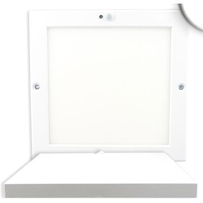 Plafonnier Slim 18mm avec détecteur PIR - Lampe plafond - Publicité Plafonnier Slim 18mm avec détecteur PIR - Lampe plafond - Publicité