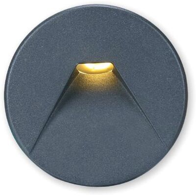 ISOLED Couvercle aluminium rond 2 noir pour applique encastrée Sys-Wall68 - Encastrés de plafond - Publicité ISOLED Couvercle aluminium rond 2 noir pour applique encastrée Sys-Wall68 - Encastrés de plafond - Publicité