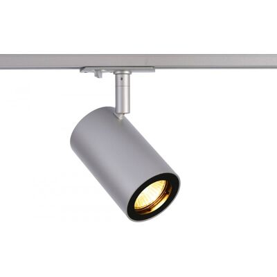 SLV ENOLA B TRACK, spot pour rail 1 allumage, intérieur, gris argent/noir, GU10/QPAR51, 50W max - Lampes avec adaptateur monophasé - Publicité SLV ENOLA B TRACK, spot pour rail 1 allumage, intérieur, gris argent/noir, GU10/QPAR51, 50W max - Lampes avec adaptateur monophasé - Publicité