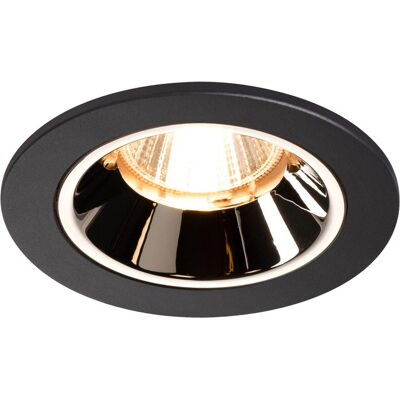 SLV NUMINOS - Spot encastré LED - Noir/Chrome - 8.6W, 690lm, 2700K, 40° - Publicité SLV NUMINOS - Spot encastré LED - Noir/Chrome - 8.6W, 690lm, 2700K, 40° - Publicité