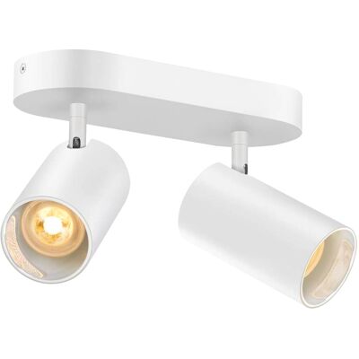 SLV ASTO TUBE, plafonnier, cylindrique, max. 2x 10 W, blanc - Lampes murales et de plafond - Publicité SLV ASTO TUBE, plafonnier, cylindrique, max. 2x 10 W, blanc - Lampes murales et de plafond - Publicité