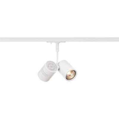 SLV BIMA Spot rail blanc, double GU10 50W - Publicité SLV BIMA Spot rail blanc, double GU10 50W - Publicité