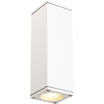SLV THEO UP/DOWN Applique Extérieure - IP44 GU10 2x35W - Publicité SLV THEO UP/DOWN Applique Extérieure - IP44 GU10 2x35W - Publicité