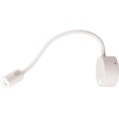 SLV DIO FLEX PLATE, applique intérieure, liseuse, blanc, LED, 1,9W, 4000K, avec interrupteur - Voyants lumineux / lampes de poche - Publicité SLV DIO FLEX PLATE, applique intérieure, liseuse, blanc, LED, 1,9W, 4000K, avec interrupteur - Voyants lumineux / lampes de poche - Publicité