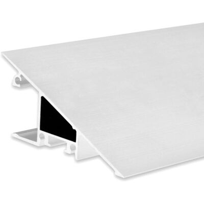 Profil LED Blanc ISOLED pour Montage en Surface - 200cm Design Triangulaire - Publicité Profil LED Blanc ISOLED pour Montage en Surface - 200cm Design Triangulaire - Publicité
