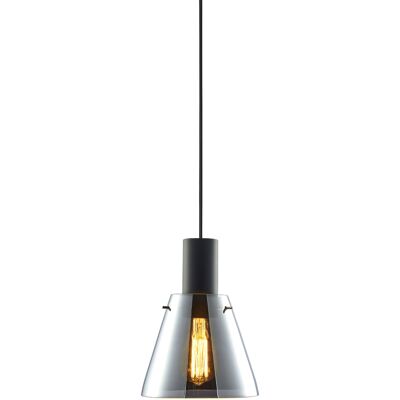 Suspension ISOLED en Verre Concave Noir - 20cm, 50-300cm, E27 - Publicité Suspension ISOLED en Verre Concave Noir - 20cm, 50-300cm, E27 - Publicité