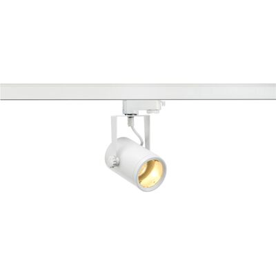 SLV Euro Spot Track - Blanc GU10 3-Phase - 25W Max - Projecteur - Publicité SLV Euro Spot Track - Blanc GU10 3-Phase - 25W Max - Projecteur - Publicité