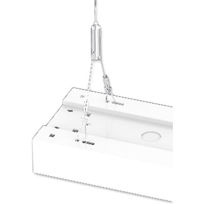 Suspension par câble ISOLED avec double pince - 20-160cm - Câble suspendu - Publicité Suspension par câble ISOLED avec double pince - 20-160cm - Câble suspendu - Publicité