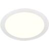 SLV SENSER 18, encastré de plafond intérieur, rond, blanc, LED, 4000K - Spot de plafond