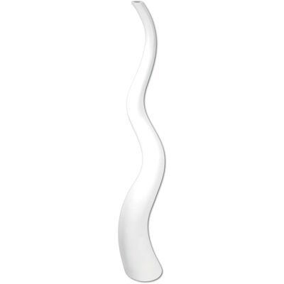 Vase design WAVE-125 Europalms - Blanc - Publicité Vase design WAVE-125 Europalms - Blanc - Publicité