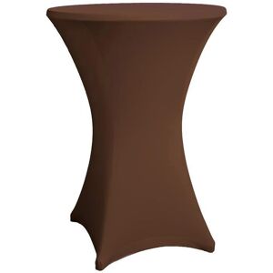 Housse de table de bar marron Dekotopia - 70-75cm - Publicité Housse de table de bar marron Dekotopia - 70-75cm - Publicité