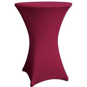 Dekotopia Housse de table de bar rouge foncé pour 70 - 75 cm de diamètre Stretch - Housses diverses - Publicité Dekotopia Housse de table de bar rouge foncé pour 70 - 75 cm de diamètre Stretch - Housses diverses - Publicité