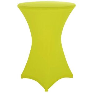 Dekotopia Housse de table de bar jaune fluo pour 70 - 75 cm de diamètre extensible - Housses diverses - Publicité Dekotopia Housse de table de bar jaune fluo pour 70 - 75 cm de diamètre extensible - Housses diverses - Publicité