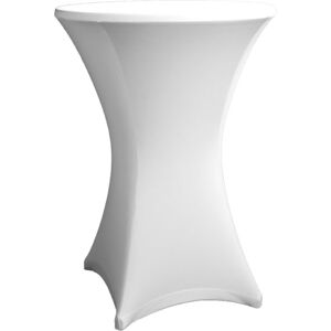 Dekotopia Housse de table de bar blanche pour 70 - 75 cm de diamètre stretch - Housses diverses - Publicité Dekotopia Housse de table de bar blanche pour 70 - 75 cm de diamètre stretch - Housses diverses - Publicité