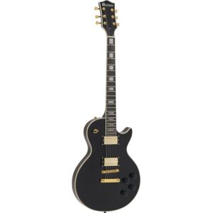 DIMAVERY LP-530 E-Guitar, noir/or - Guitares