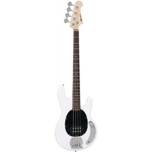 DIMAVERY MM-501 E-Bass, blanc - Basses