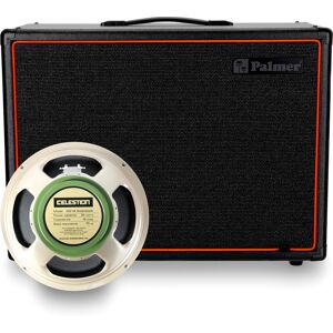 Palmer CAB 112 BX GBK - Enceinte de guitare avec Celestion Greenback 1 x 12, Open-Back - Amplificateurs pour guitares