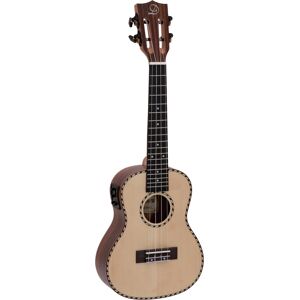 DIMAVERY UK-800 Concert Ukulele, épicéa massif - Basses