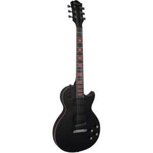 DIMAVERY LP-800 E-Guitar, noir satiné - Guitares