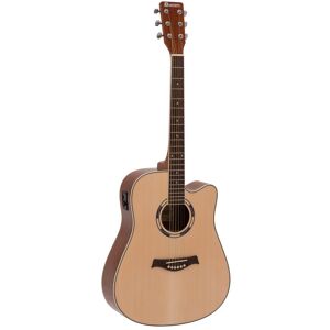 DIMAVERY JK-500 Guitare western, Cutaway, nature - Guitares acoustiques - Publicité DIMAVERY JK-500 Guitare western, Cutaway, nature - Guitares acoustiques - Publicité