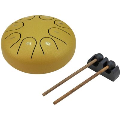 DIMAVERY TD-8 Steel Tongue Drum, gold - Autres instruments - Publicité DIMAVERY TD-8 Steel Tongue Drum, gold - Autres instruments - Publicité