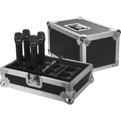 JTS CH-8 Valise de transport avec fonction charge intégrée - Accessoires pour installations sans fil - Publicité JTS CH-8 Valise de transport avec fonction charge intégrée - Accessoires pour installations sans fil - Publicité
