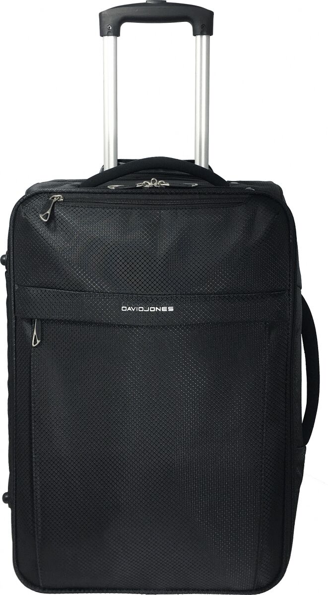 David Jones Valise Cabine Souple David Jones 52 cm - NOIR David Jones Valise Cabine Souple David Jones 52 cm - NOIR