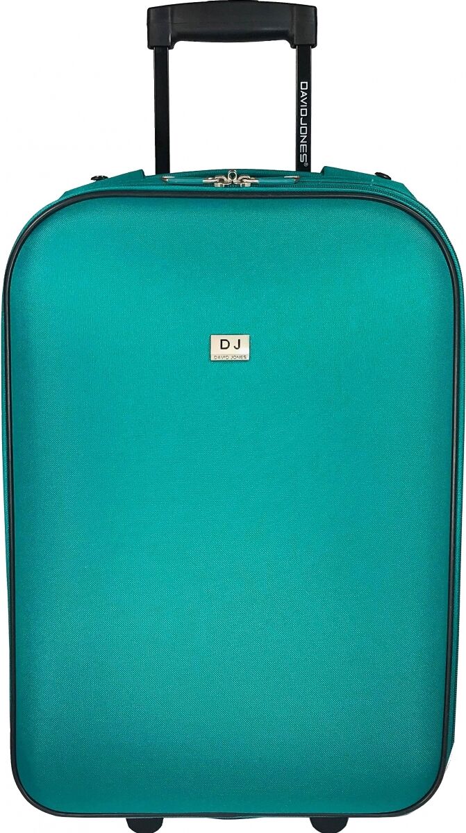 David Jones Valise Cabine Souple David Jones 54 cm - TURQUOISE David Jones Valise Cabine Souple David Jones 54 cm - TURQUOISE