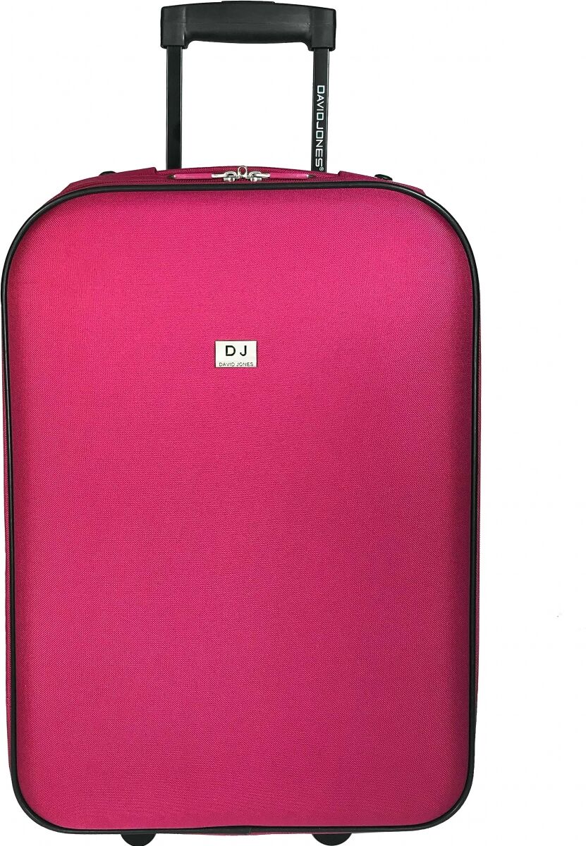 David Jones Valise Cabine Souple David Jones 54 cm - FUSHIA David Jones Valise Cabine Souple David Jones 54 cm - FUSHIA