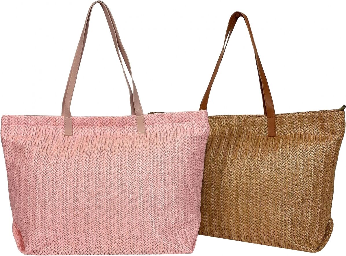 Krlot Lot de 2 Paniers Tressés Krlot - ASSORTIS Krlot Lot de 2 Paniers Tressés Krlot - ASSORTIS