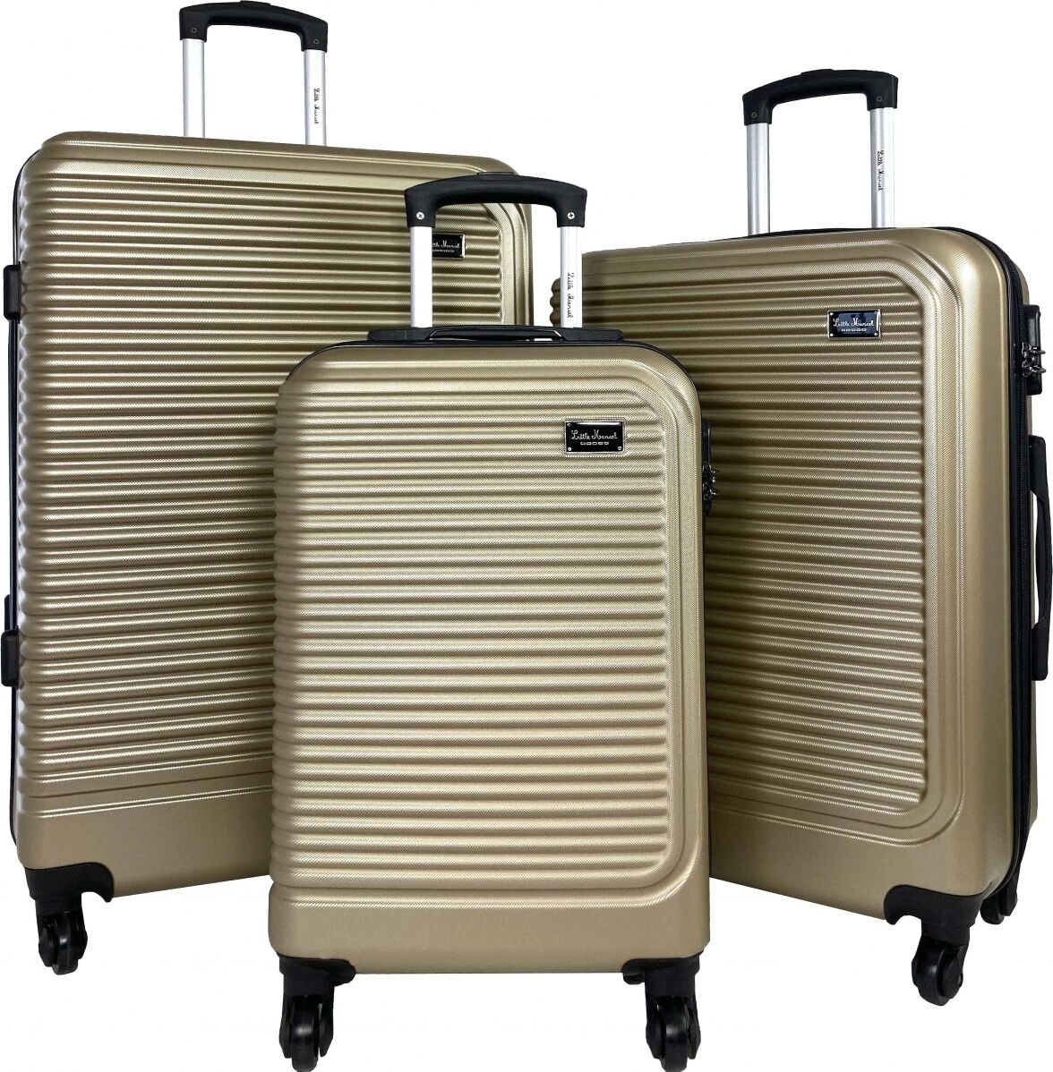 Little Marcel Lot 3 Valises Rigides dont 1 Valise Cabine Little Marcel REACH - CHAMPAGNE Little Marcel Lot 3 Valises Rigides dont 1 Valise Cabine Little Marcel REACH - CHAMPAGNE
