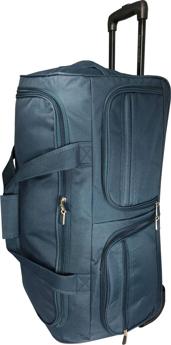 David Jones Sac De Voyage à Roulettes Souple David Jones 66 cm - Marine David Jones Sac De Voyage à Roulettes Souple David Jones 66 cm - Marine